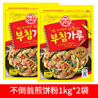 Korean Untoppling Pancake Flour 1kg bag, original imported Korean household baking flour, pre-mixed flour, breakfast pancake flour thumbnail 5