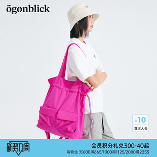 北欧时刻25夏新款 百变单肩双肩两用大容量休闲包多功能可调节包包