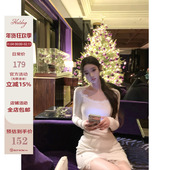 Hotdog 设计感花边上衣半身裙子两件套装 热狗很辣 浪漫协奏曲