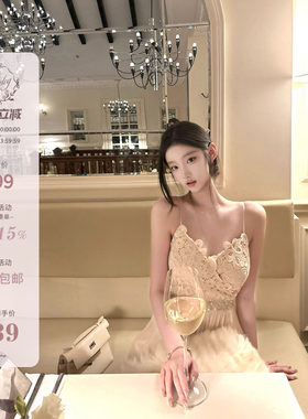 Hotdog热狗很辣女人味连衣裙