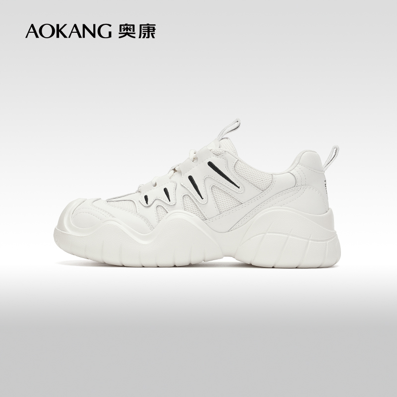 奥康丑萌大头鞋运动休闲防撞鞋