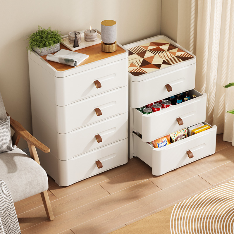 格美居床头柜抽屉式收纳柜置物柜