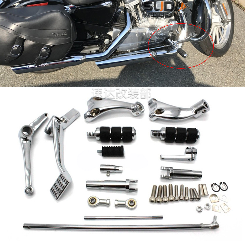 哈雷脚踏总成刹车杆挂档