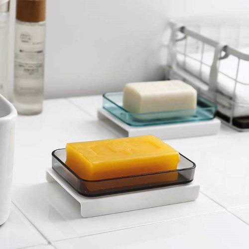 Soap dish rack shelf bathroom vanity household soap box