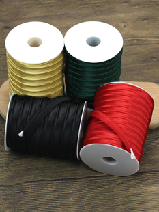 包边条布料旗袍滚边条包芯嵌条缎带衣服棉芯镶边抱枕被套缎面辅料