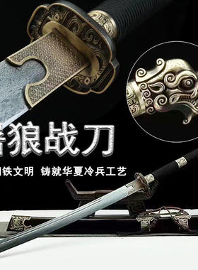 新疆包邮龙泉市康熙战刀