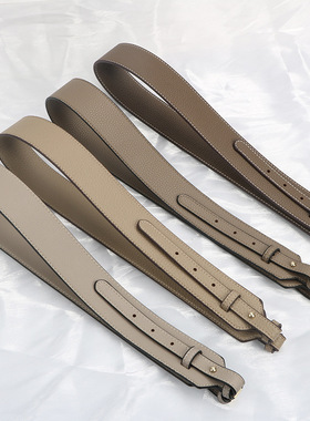 包包肩带H家菜篮子林迪伊芙琳头层皮单肩斜跨包带肩带腋下手提挎