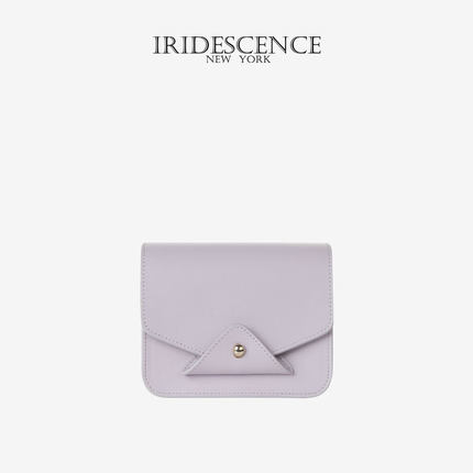 IRIDESCENCE信封包FIDI小众设计师原创头层牛皮手拿单肩斜跨包女
