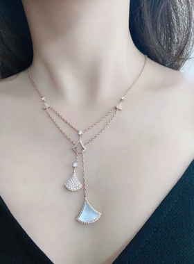 ITAILIBVIGARI流苏五裙子项链