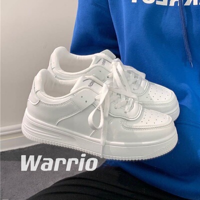 women's shoes, pure white board shoes, student casual shoes