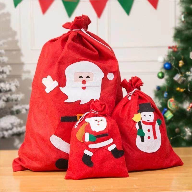 Christmas gift bag, large candy bag, gift bag, holiday party