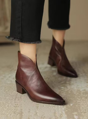 Fashion women's boots autumn and winter retro Martin boots