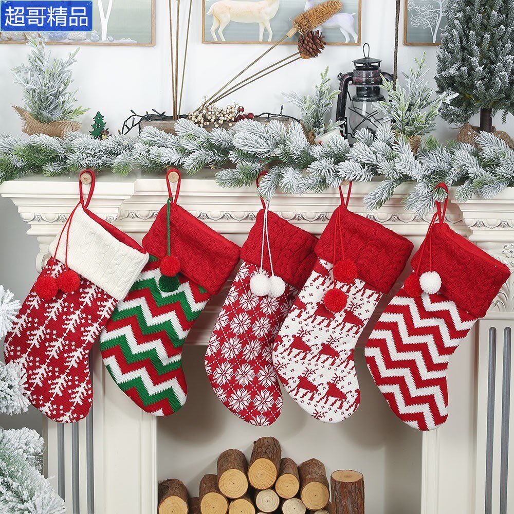 personalised christmas stocking kids candy gift bags