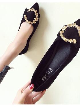 Fashion shoes women's spring flat bottomed soft soled shoes