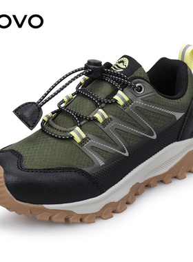 UOVO儿童登山鞋2026春秋新款户外防滑透气防水徒步鞋男女童运动鞋