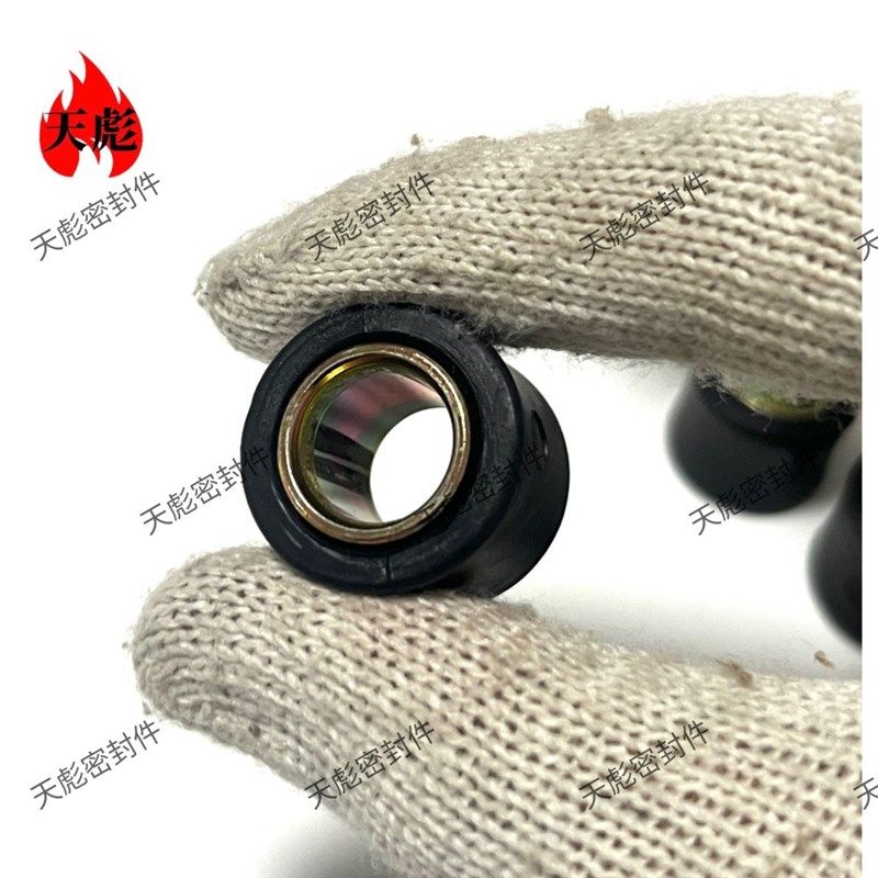 摩托车踏板电动车后减震缓冲胶圈后避震衬套固定圈后减震器胶套