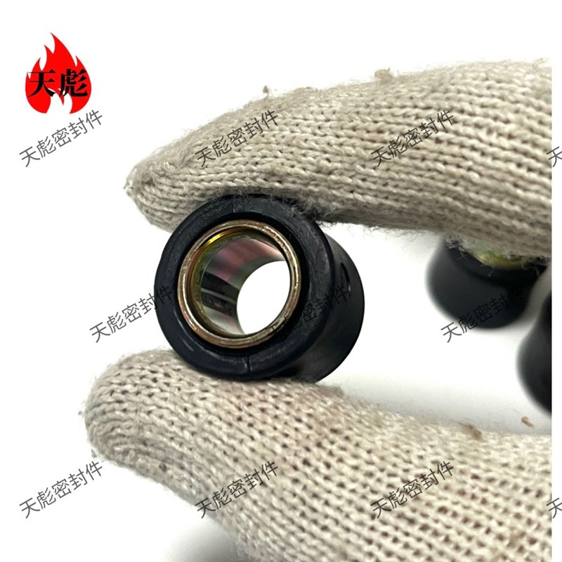 摩托车电动车后减震器胶圈后避震衬套固定圈助力车后减震缓冲胶套