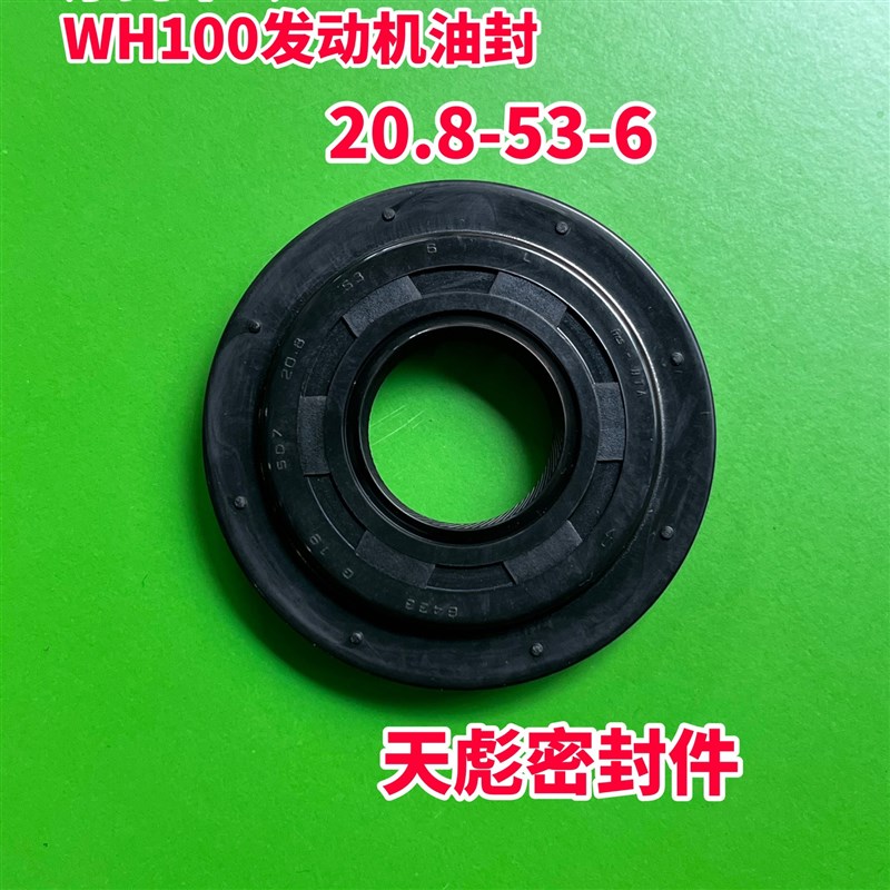 踏板摩托车WH100T小公主 喜悦 优悦 佳御110 20.8-53-6左曲轴油封