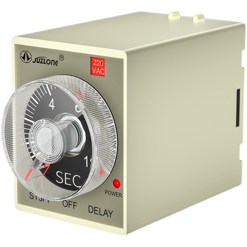 ST3PF断电延时继电器220V24V延迟可调10S60S延时时间继电器JSZ3