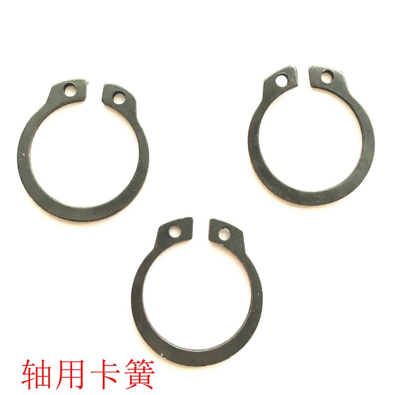 外卡簧    轴用挡圈    轴卡  M24   25  26  28   30   锰钢材质