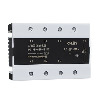 固体继电器380V 032F A三相固态 120Z 欣灵HHG1