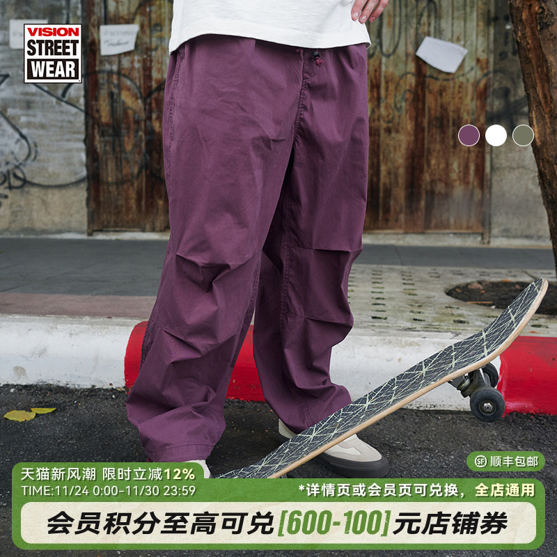 VISION美式经典伞兵裤