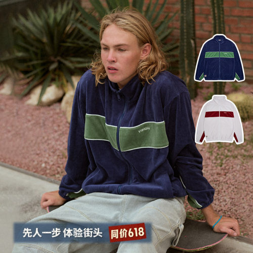 VISION复古天鹅绒外套