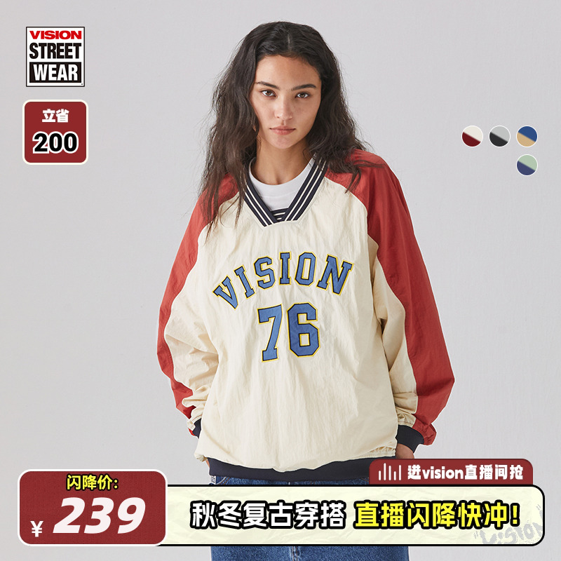 VISION美式复古球衣