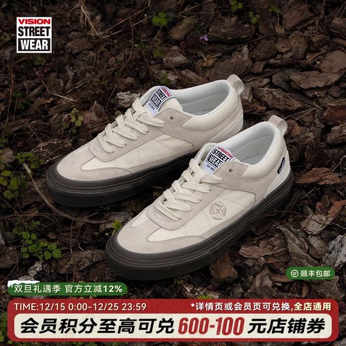 CHOPPER象牙白滑板鞋