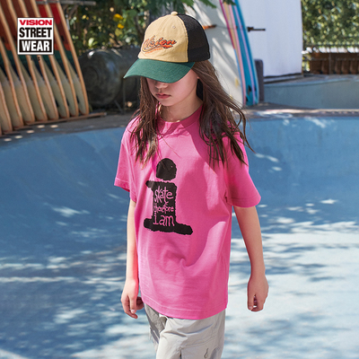 VISION童装 Skate Therefore I Am历史复刻系列圆领短袖T恤3色