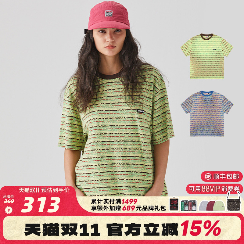 VISION定织提花短袖