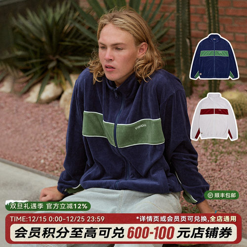 VISION复古天鹅绒外套