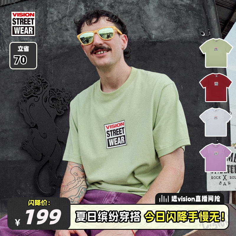 VISION经典重磅短T