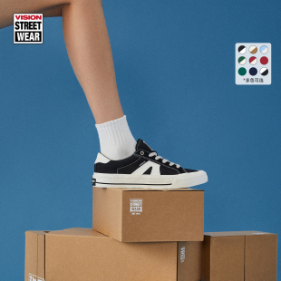 滑板运动百搭休闲板鞋 VISION官方 低帮帆布鞋 多色经典 男女 V76