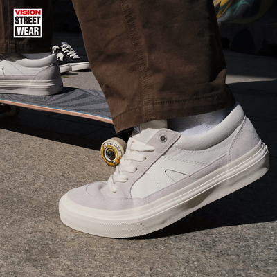 STICK象牙白色板鞋