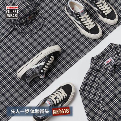 ASTLEYPRO格纹板鞋