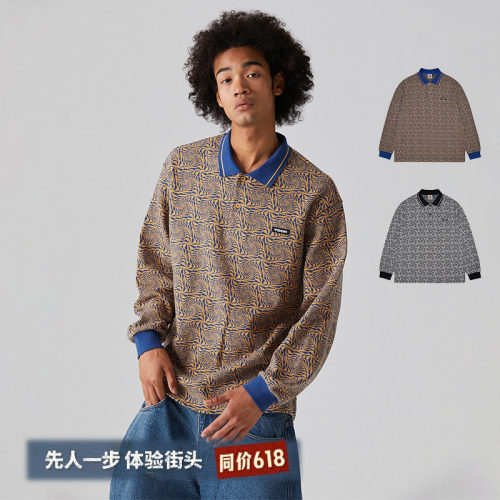 VISION定织提花POLO衫