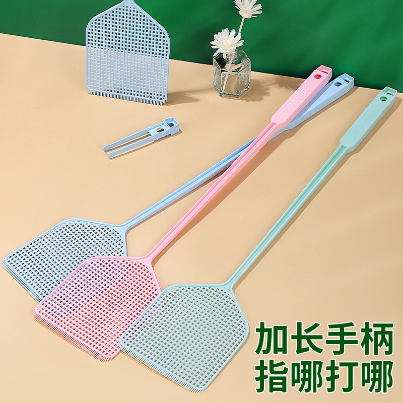苍蝇拍家用大号长柄拍不烂灭蚊拍