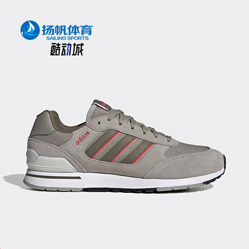 Adidas/阿迪达斯正品RUN80S新款男子轻便耐磨跑步鞋HP6114 运动鞋new 跑步鞋 原图主图