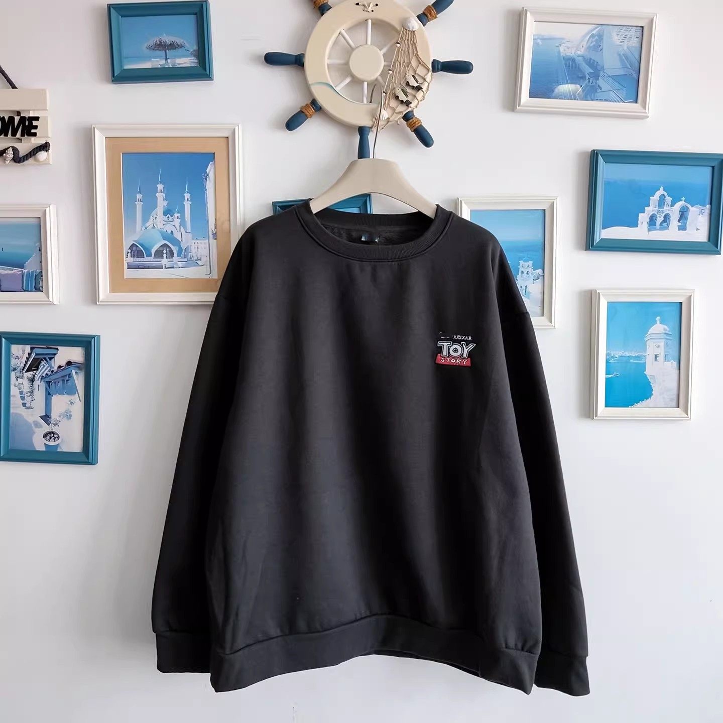 日单玩具总动员刺绣卫衣巴斯光年三眼仔男女同款休闲风潮流上衣,女装/女士精品,卫衣/绒衫,淘宝优惠券,粉丝福利购,淘宝优惠卷