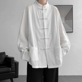 Рубашка, ханьфу, куртка, китайский стиль