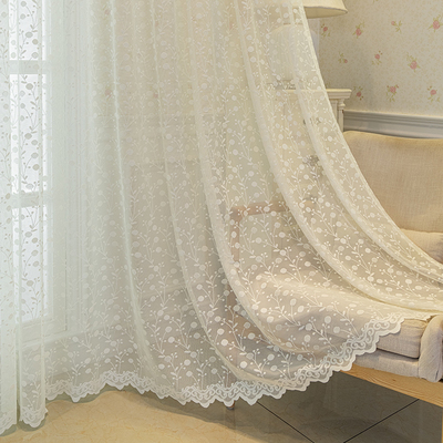 现代韩式轻奢刺绣花蕾梦幻