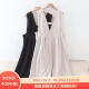 D02003日单秋冬款 客供料套头宽松显瘦好搭配女气质通勤呢子背心裙