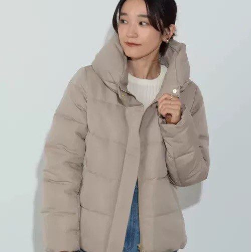 348，S码，1.7W日元 卡其色羽绒服外套