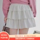 B05097日单夏新款 客供料螺纹松紧高腰显瘦蛋糕裙女纯色甜美半身裙