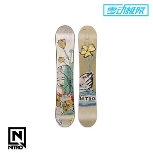零动极限 W25 Nitro 女款单板滑雪板 MERCY 全能 公园