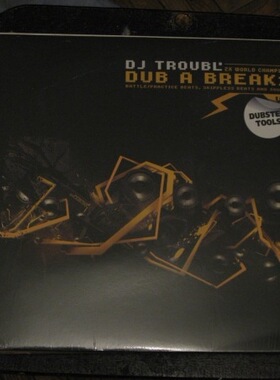 DJ Troubl-Dub A Breaks 搓碟效果 Scratch效果素材 黑胶搓盘效果