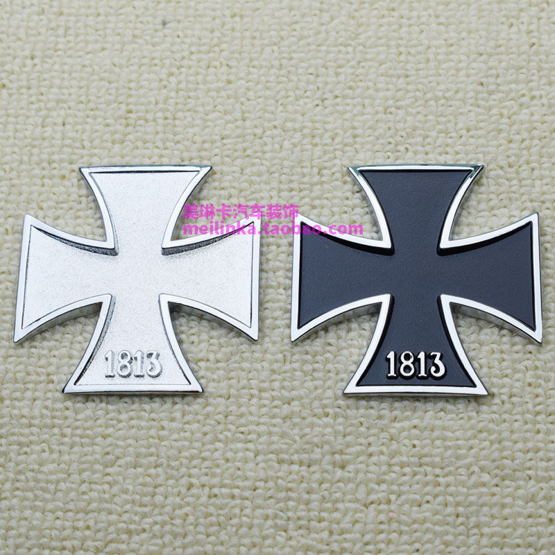 装饰贴1813十字勋章德国车身贴