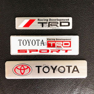 適用于豐田銳志凱美瑞卡羅拉雷凌雷凌銳志GR標(biāo)GT86車標(biāo)金屬貼尾標(biāo)