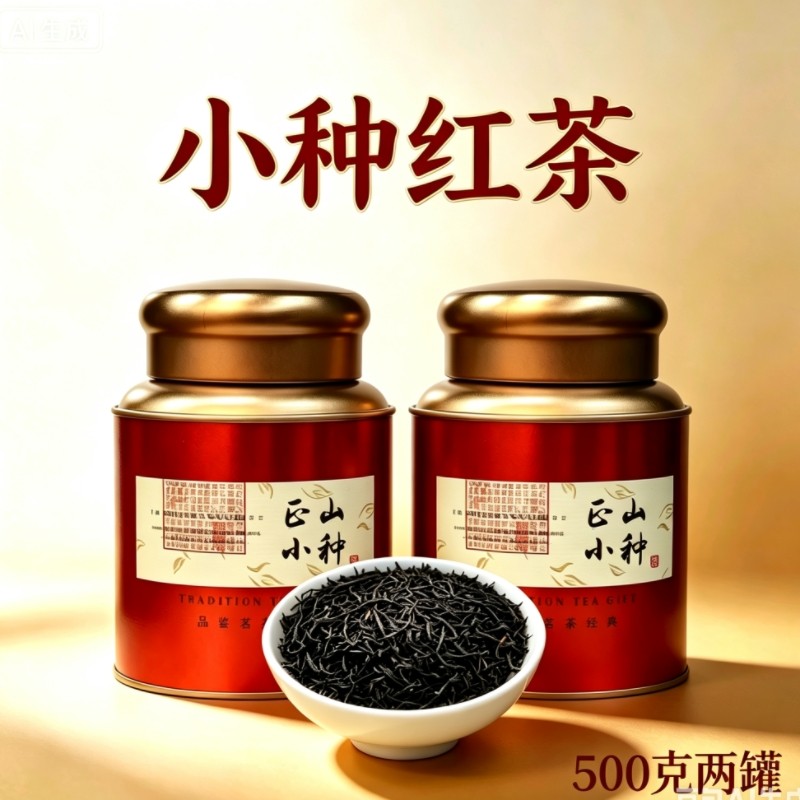 武夷山正山小种红茶花蜜香500g